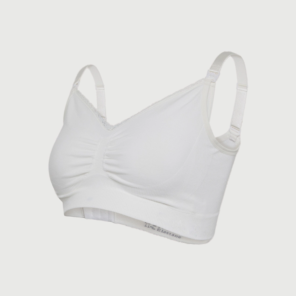 Градник organic Carriwell беспрекорен за породилно и доење - Бел